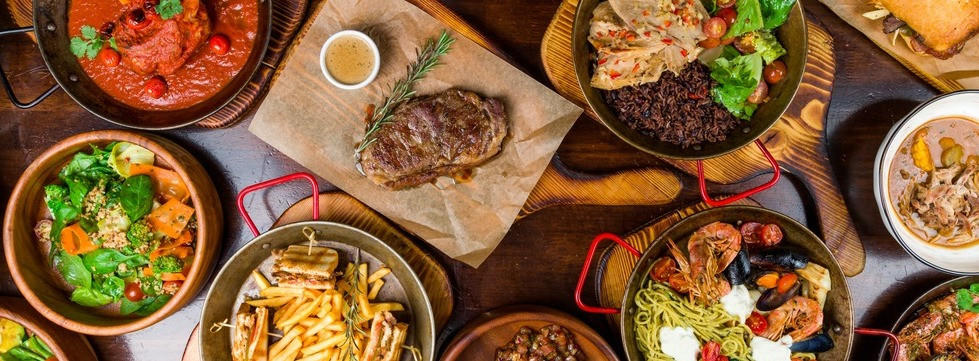 sélection de plats français