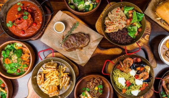 sélection de plats français