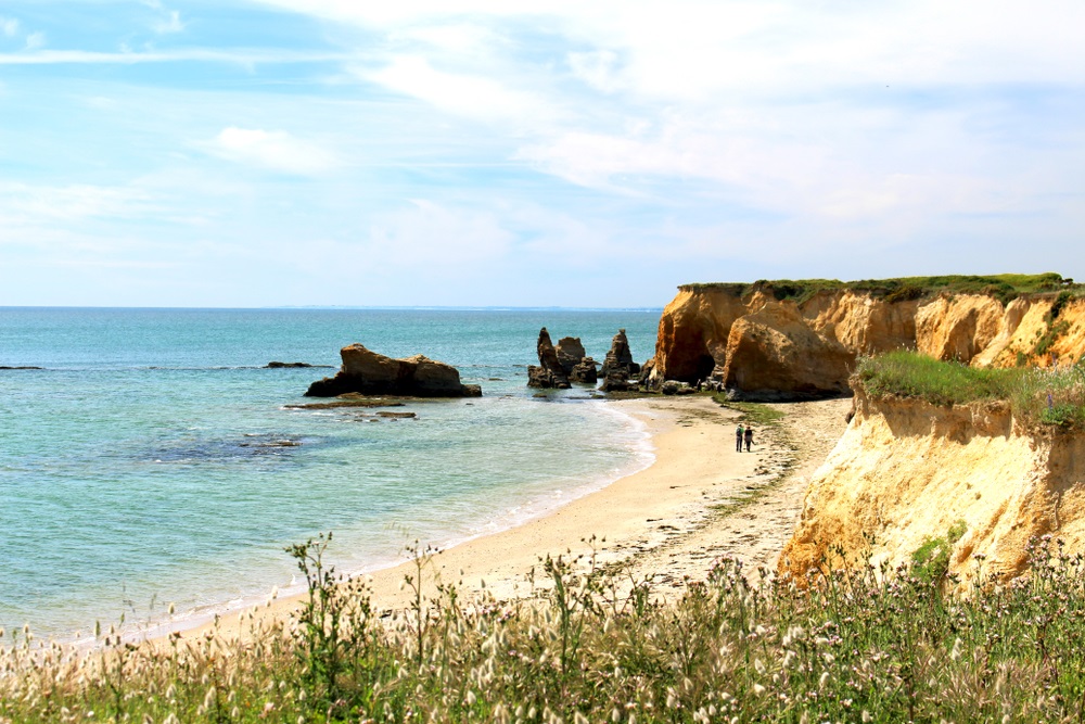 plage de la mine d'or