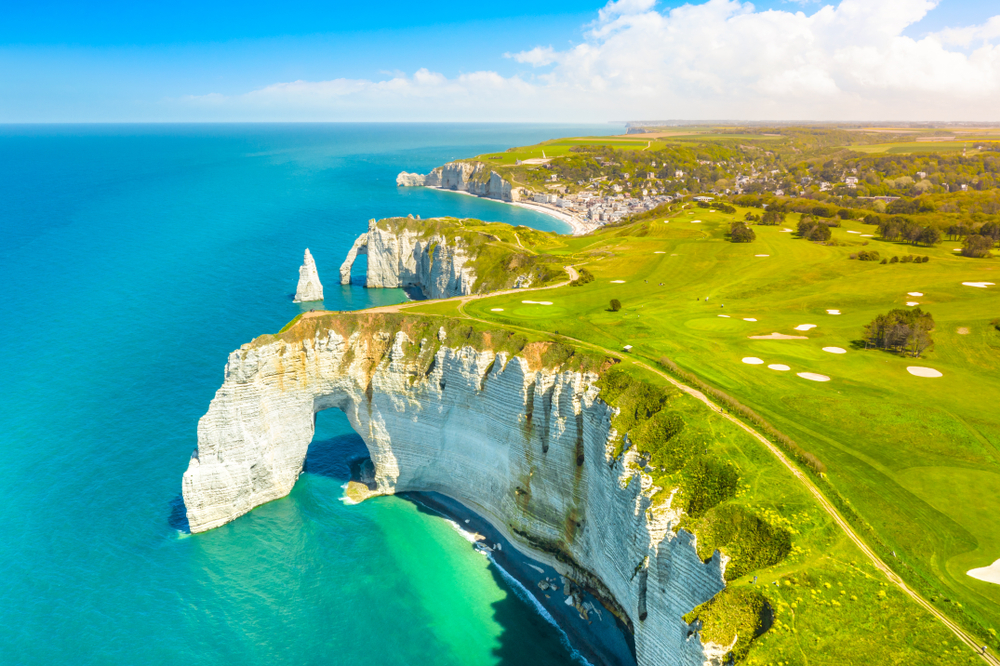 Klippen von Etretat wandern