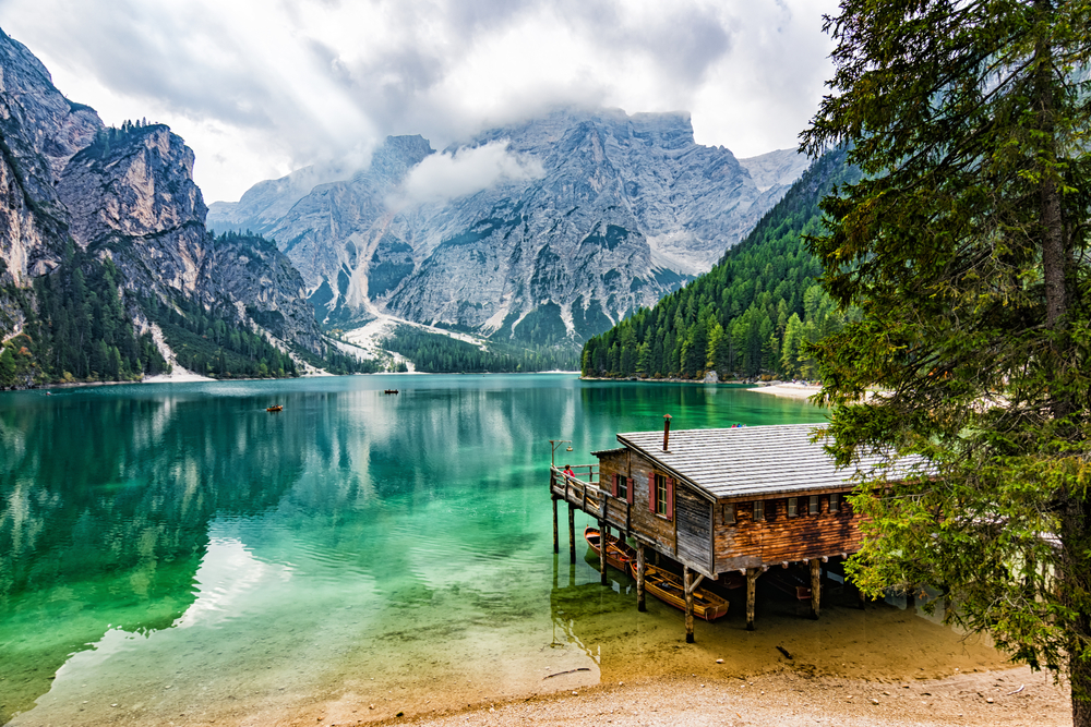 belles couleurs du lac des Braies